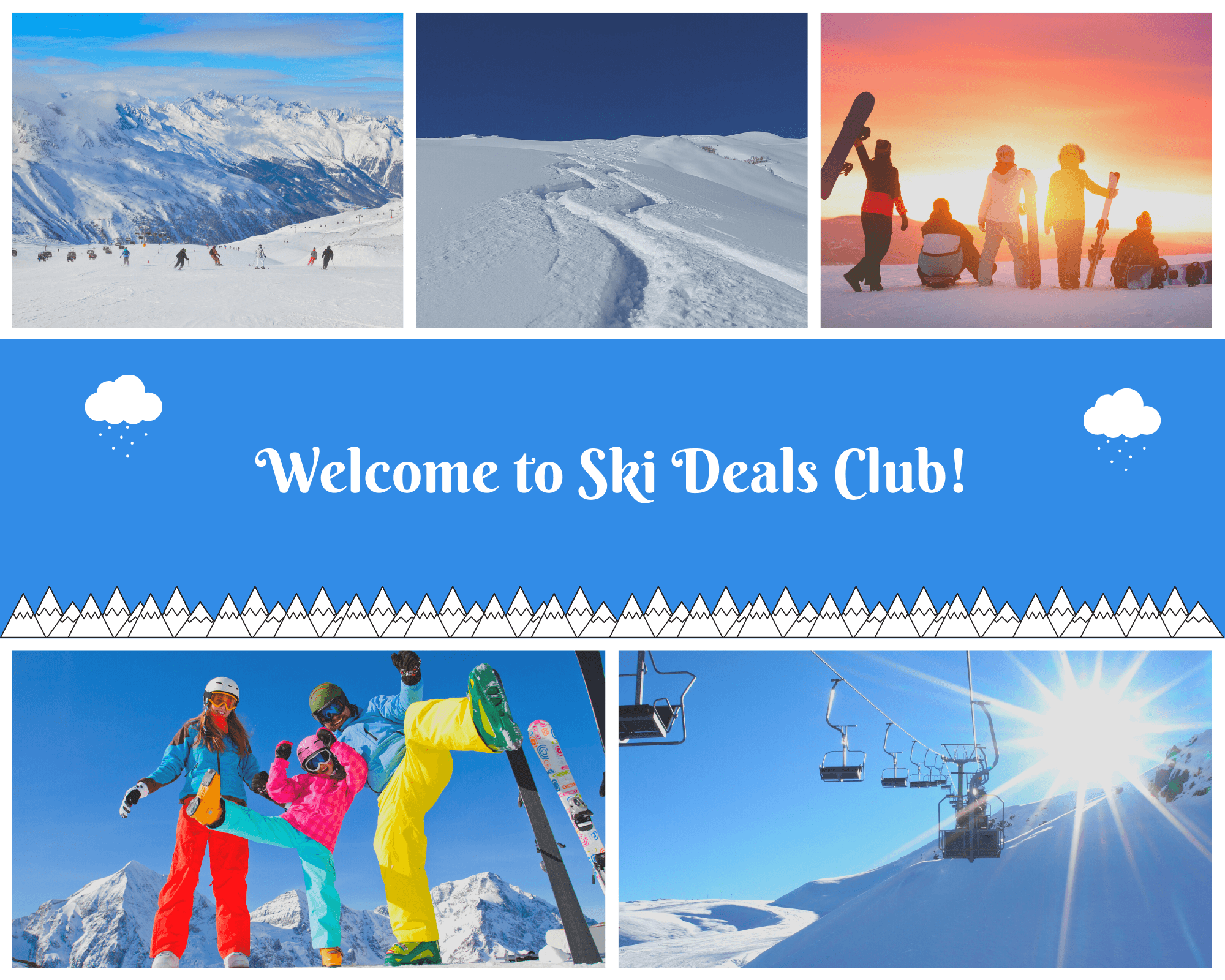 Welcome to Ski Deals Club